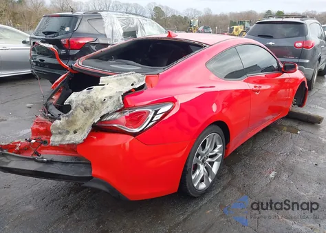 2013 Hyundai Genesis 3.8 Track from USA, damaged, VIN KMHHU6KJ3DU112656